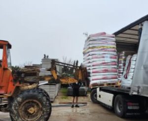 Futterspende von VETO eingetroffen